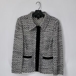 St. John Knits Button-Up Jacket Size 10
